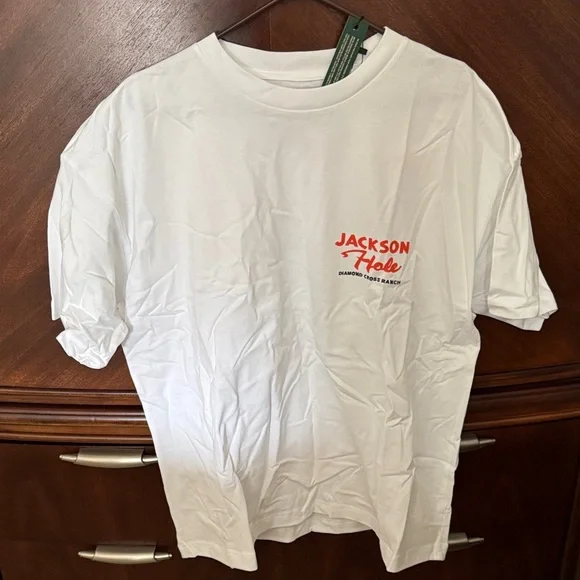Diamond Cross Ranch White Men's Tee XL new - Picture 2 of 5